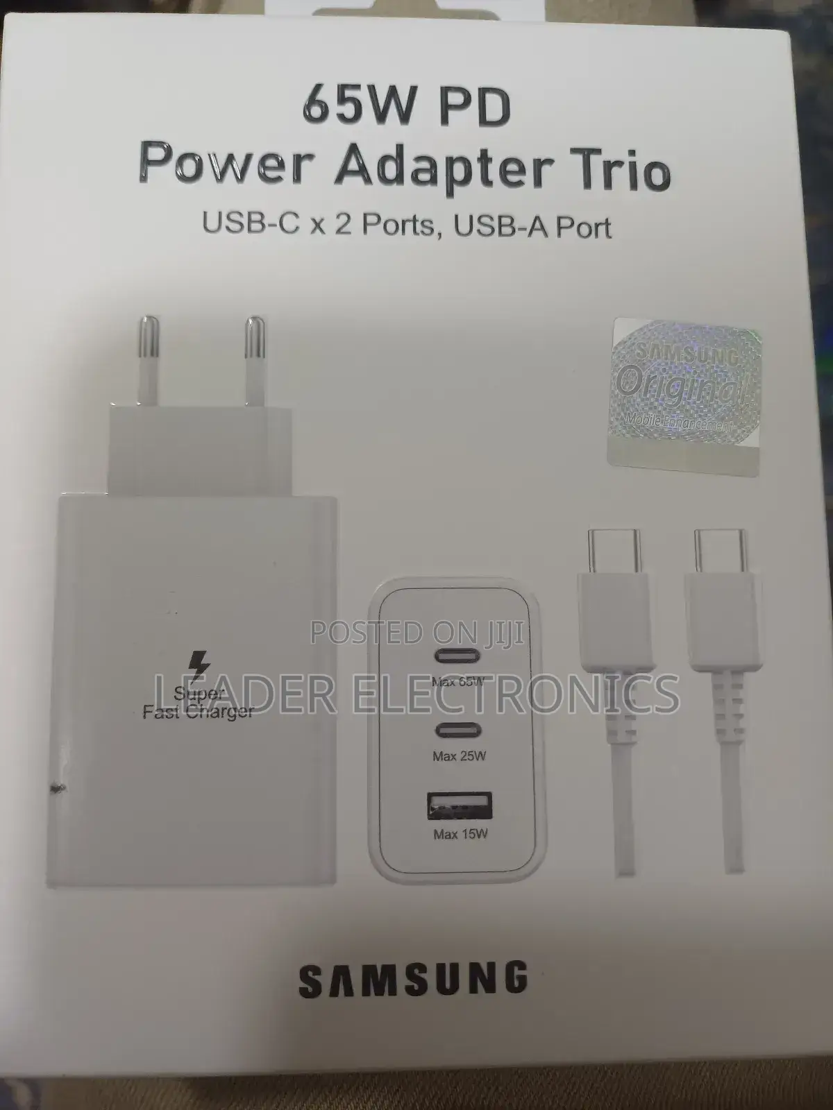 Ssamsung Power Adapter Trio