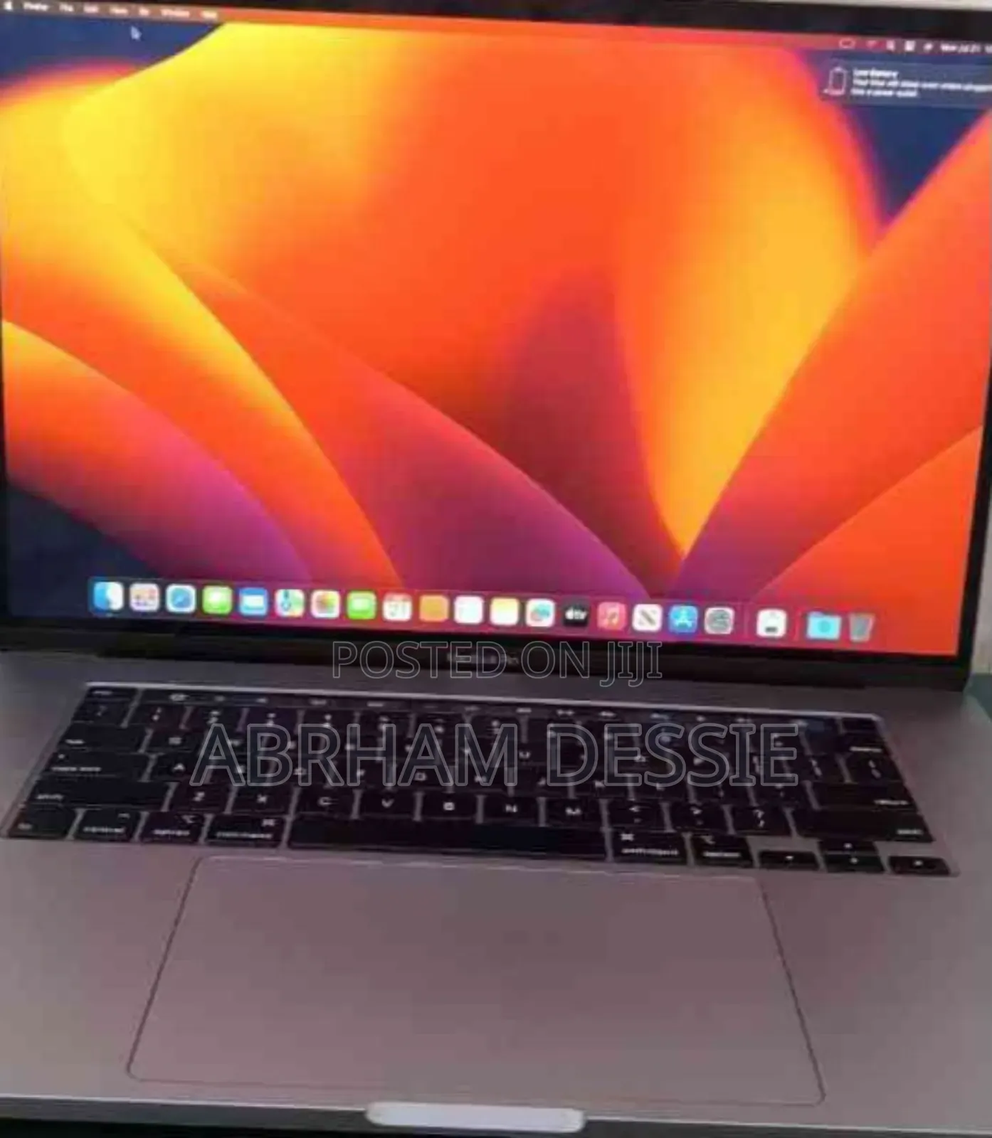New Laptop Apple MacBook Pro 2019 16GB Intel Core I9 SSD 512GB
