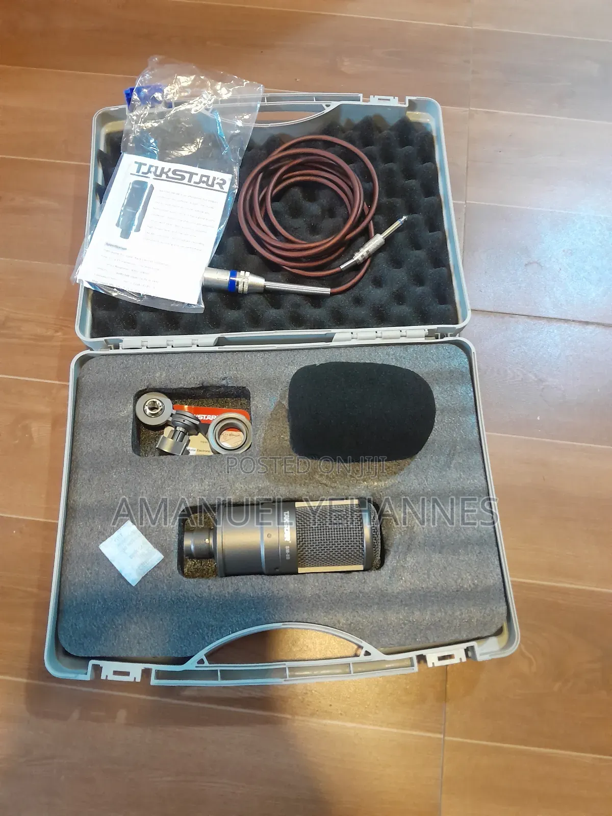 Takstar Sm-8b Condenser, Professional Microphone.