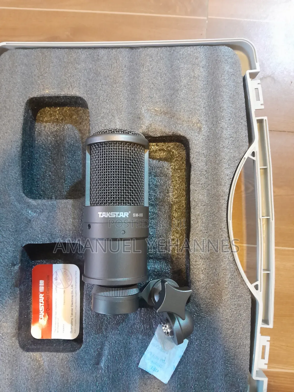 Takstar Sm-8b Condenser, Professional Microphone.