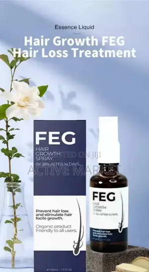 Photo - Feg Hair Growth Spray for Hair Loss Treatment - 50ml