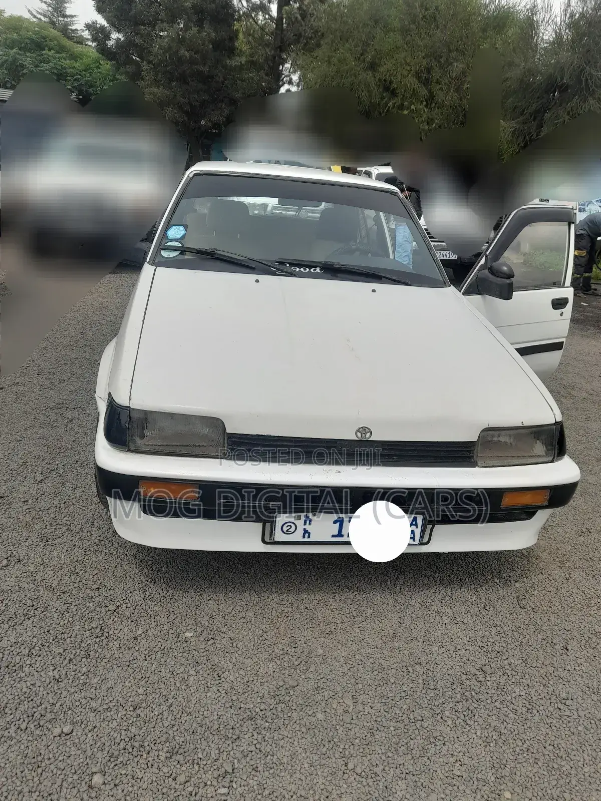 Toyota Corolla Hatchback 1985 White