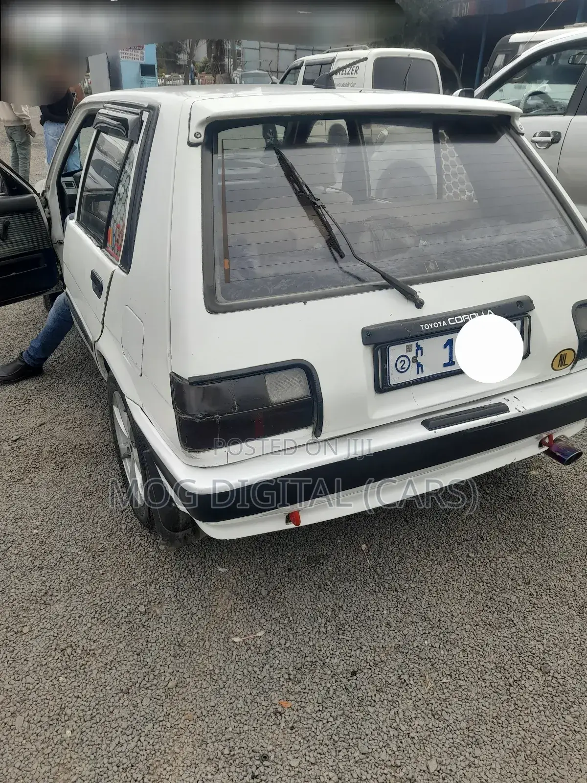 Toyota Corolla Hatchback 1985 White