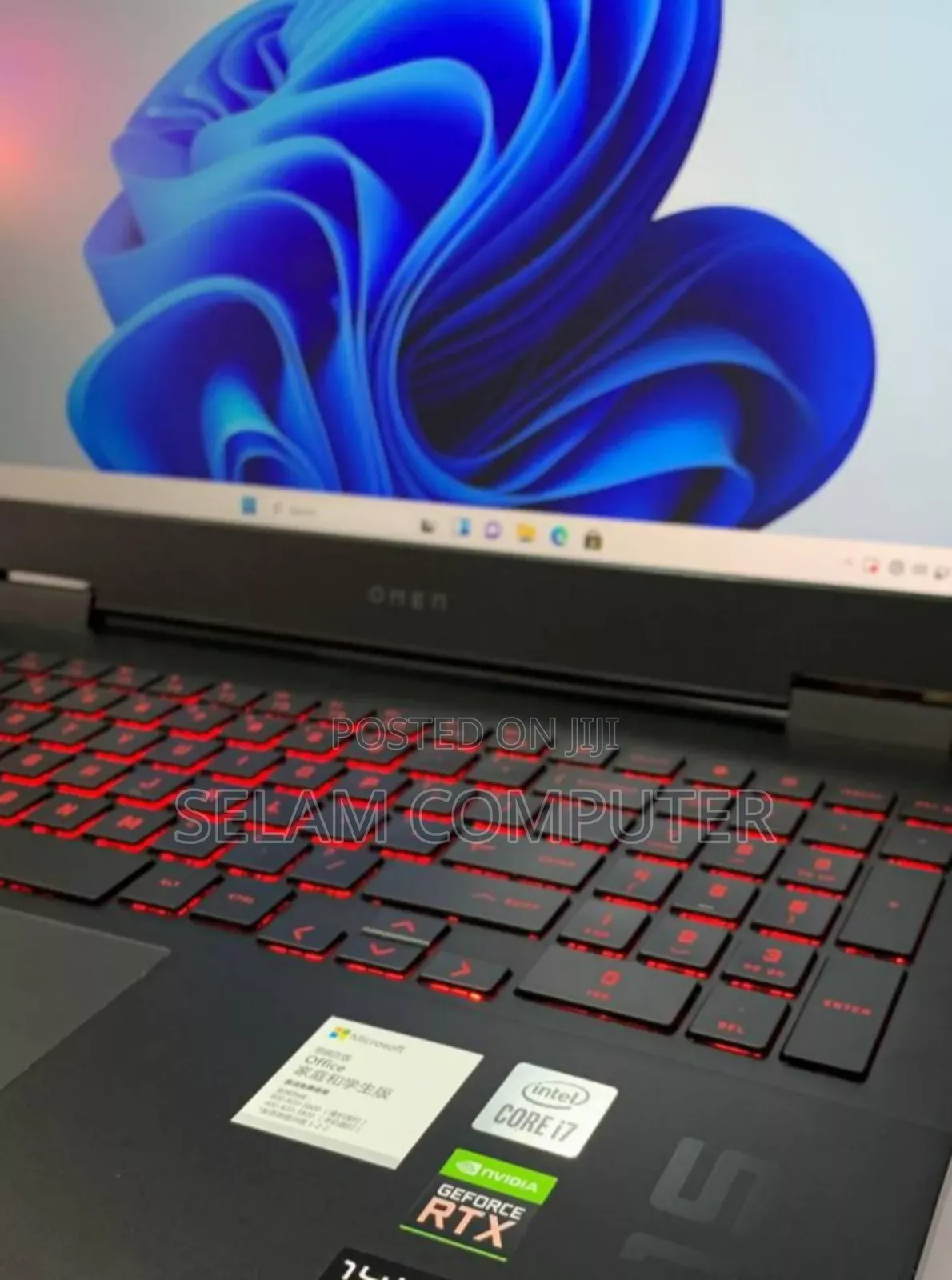 New Laptop HP Omen 15 16GB Intel Core I7 SSD 256GB