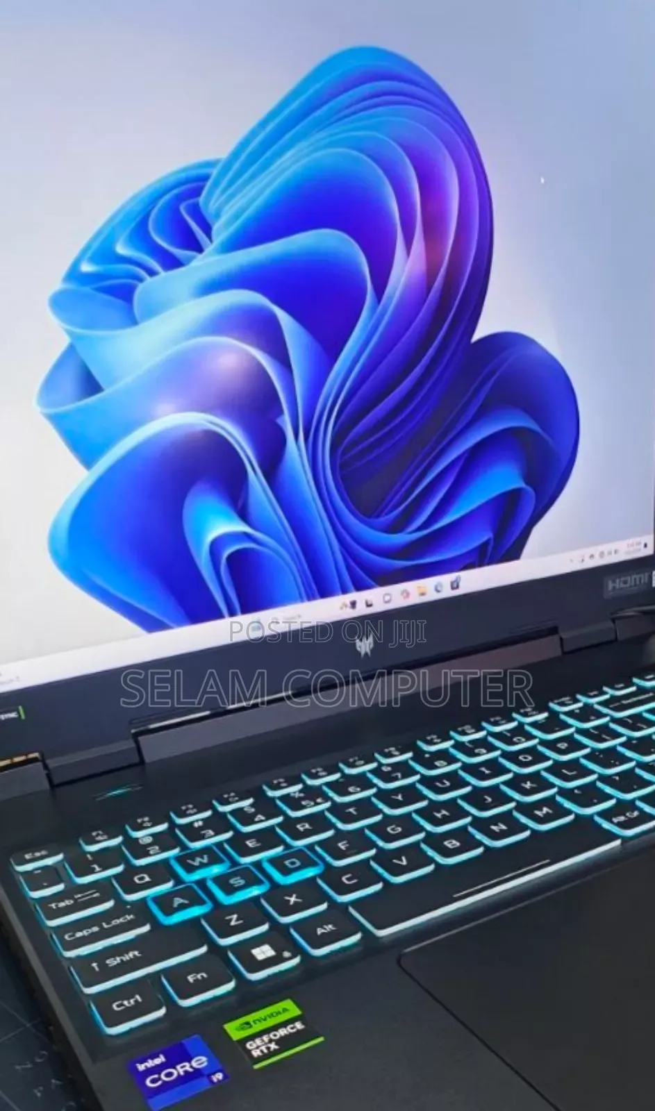 New Laptop Acer Predator Helios Neo 16 16GB Intel Core I9 SSD 1T