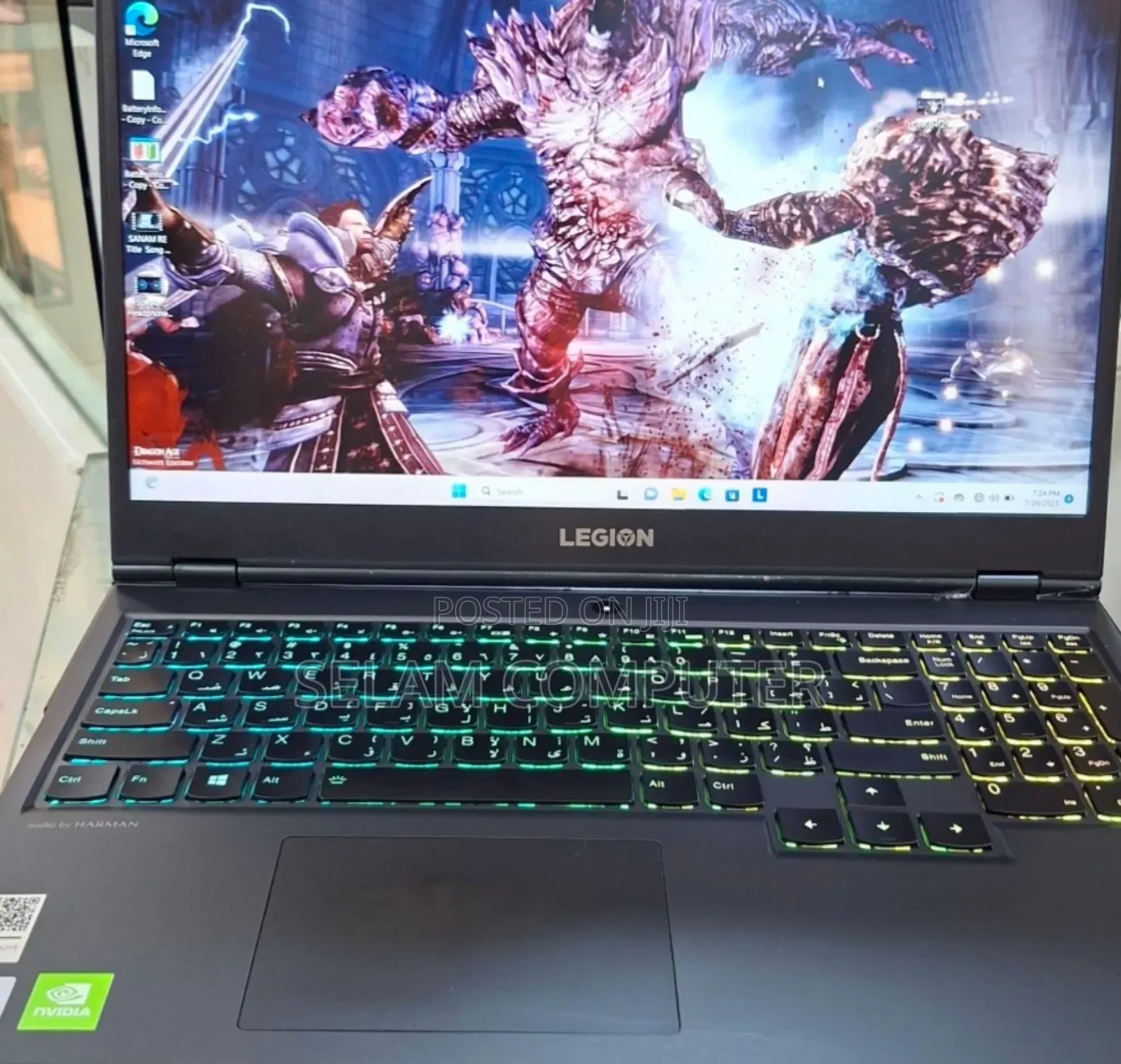 New Laptop Lenovo Legion 5 16GB Intel Core I7 SSD 512GB