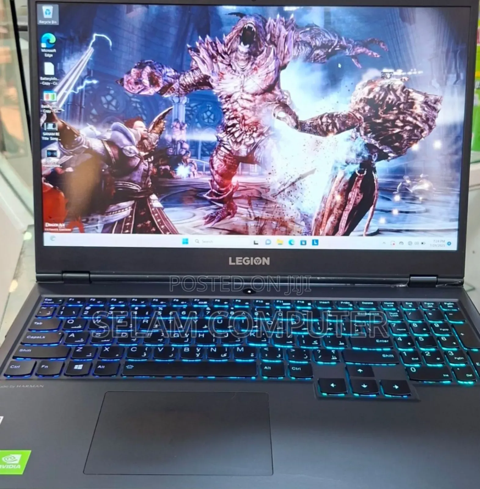 New Laptop Lenovo Legion 5 16GB Intel Core I7 SSD 512GB