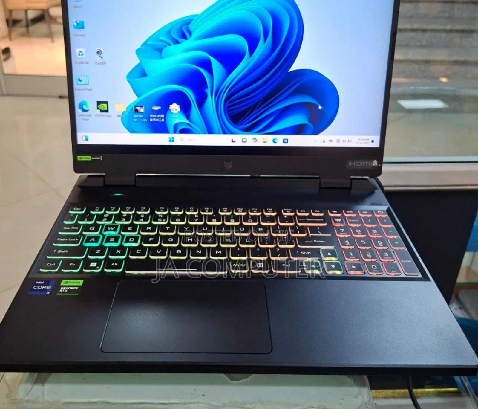 New Laptop Acer Predator Helios Neo 16 16GB Intel Core I9 SSD 1T