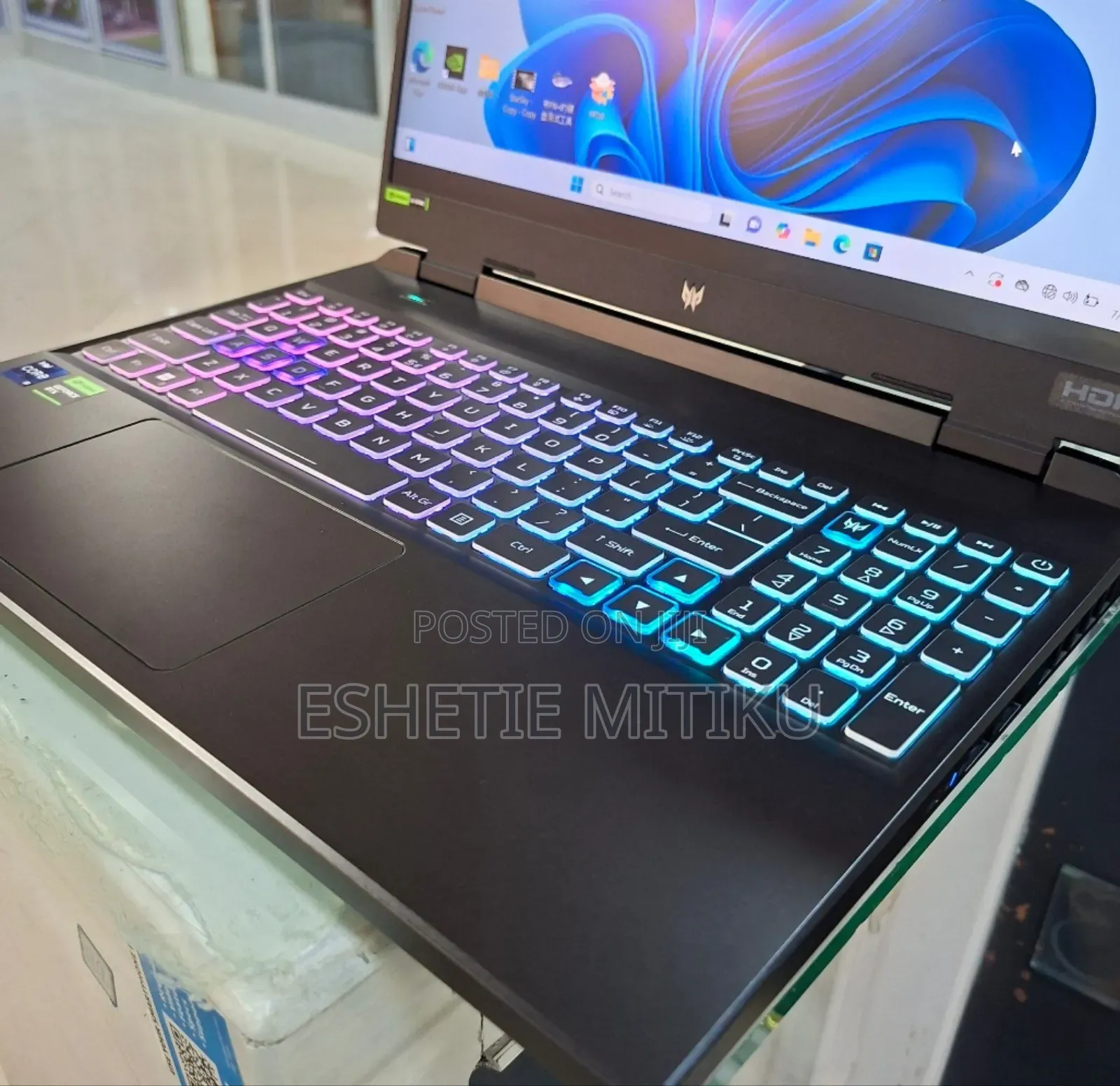 New Laptop Acer Predator Helios 300 16GB Intel Core I9 SSD 1T