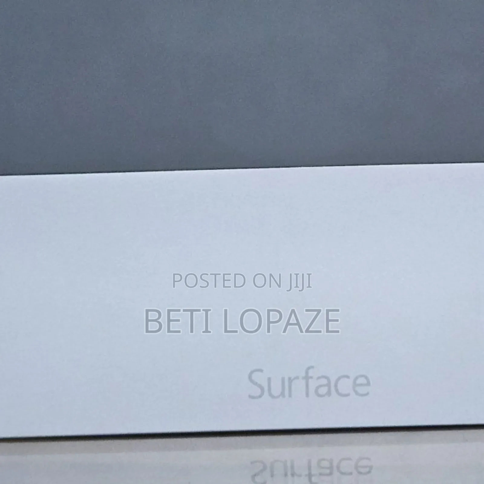 New Laptop Microsoft Surface 8GB Intel Core I5 SSD 256GB