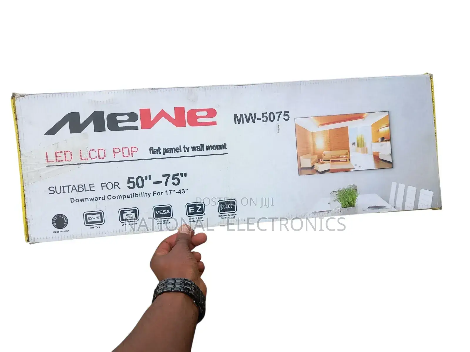 Mewe Wall Mount 50 70 Inch Tv መስቀያ