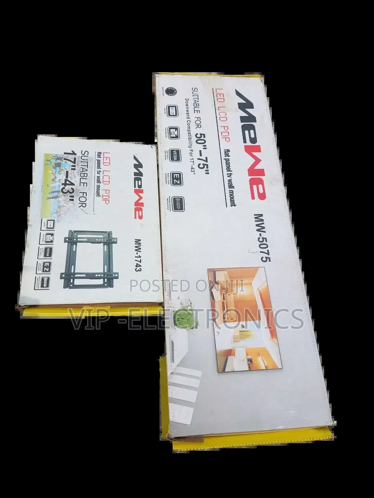 Mewe Wall Mount 50 70 Inch Tv መስቀያ