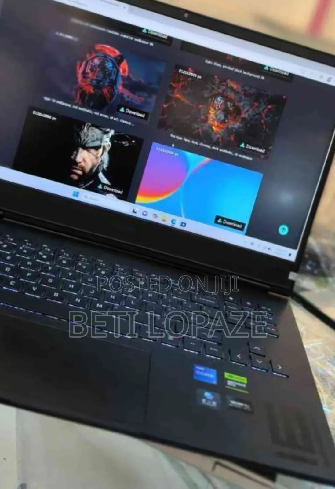 New Laptop HP Omen 15 16GB Intel Core i7 SSD 1T