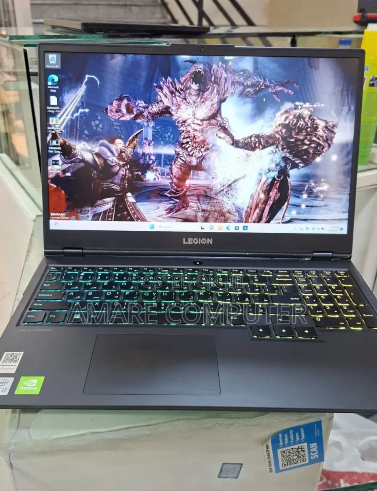 New Laptop Lenovo Legion 5 16GB Intel Core I7 SSD 512GB