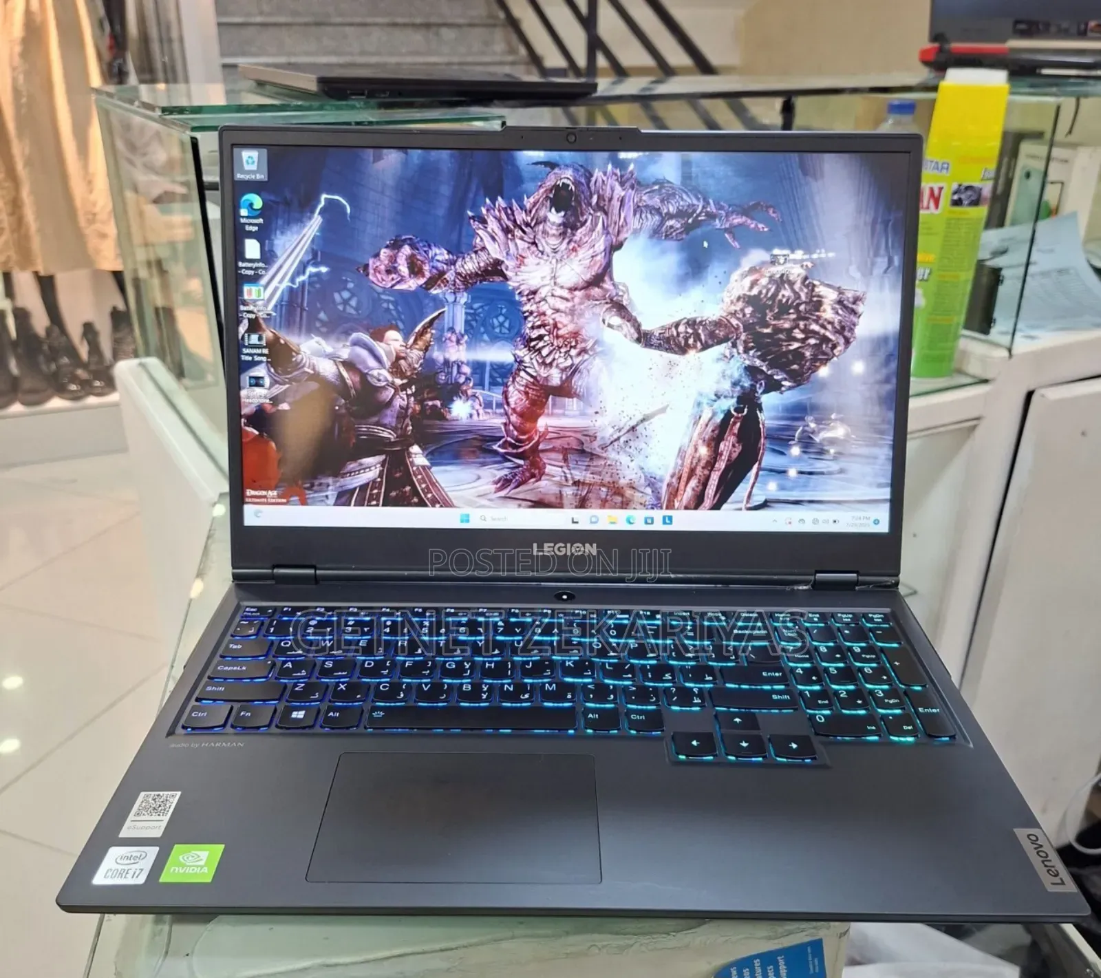 New Laptop Lenovo Legion 5 16GB Intel Core I7 SSD 512GB