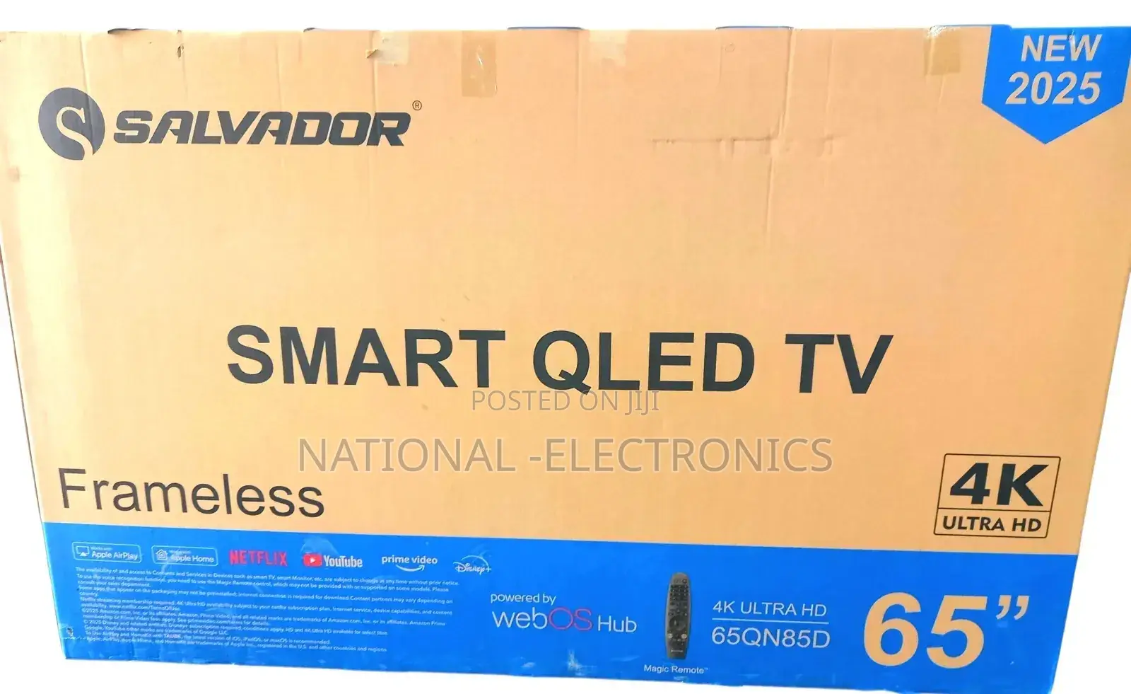 Salvador 65 Inch Tv Smart Android Frameless 2025 Product