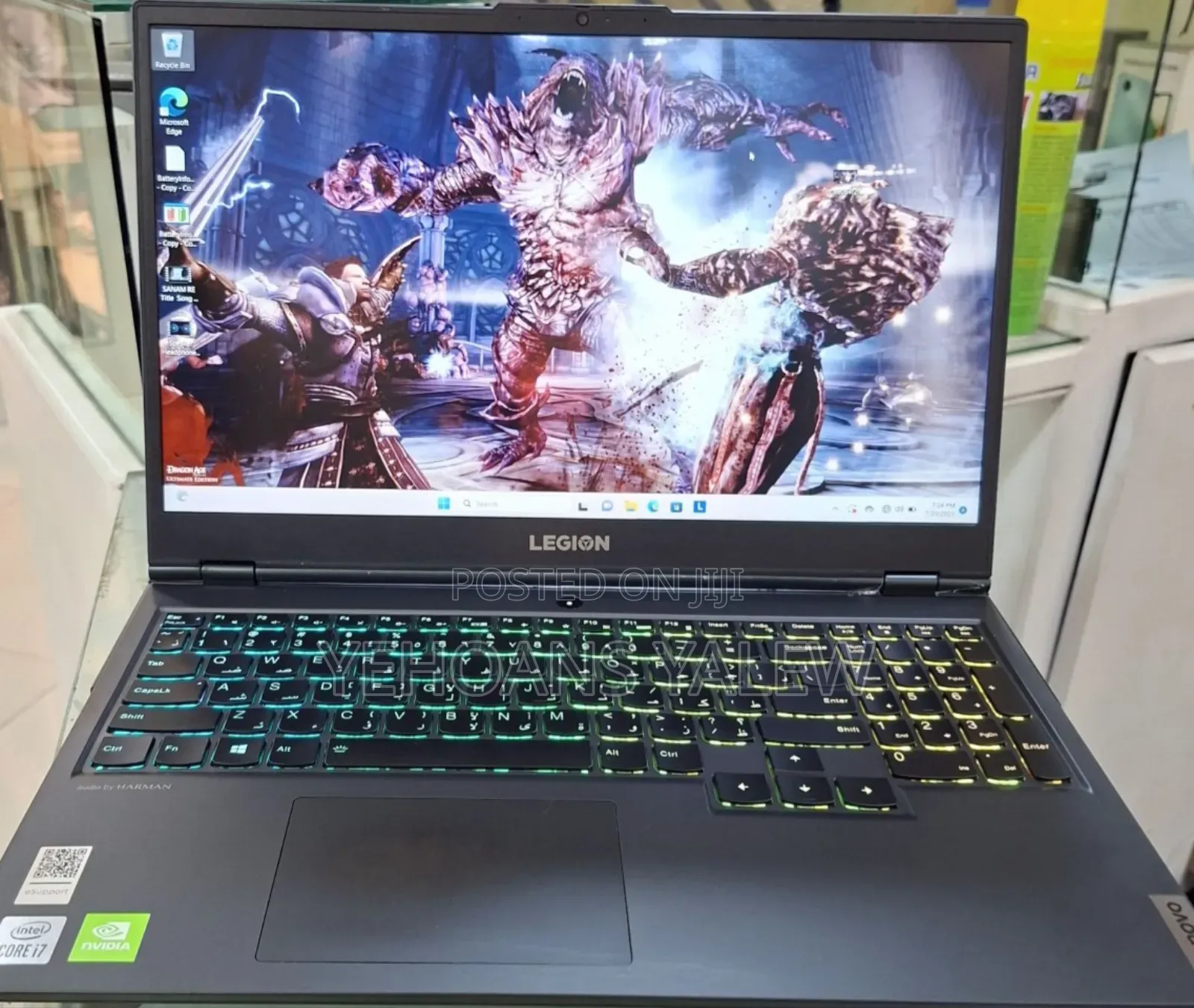 New Laptop Lenovo Legion 5 16GB Intel Core I7 SSD 512GB