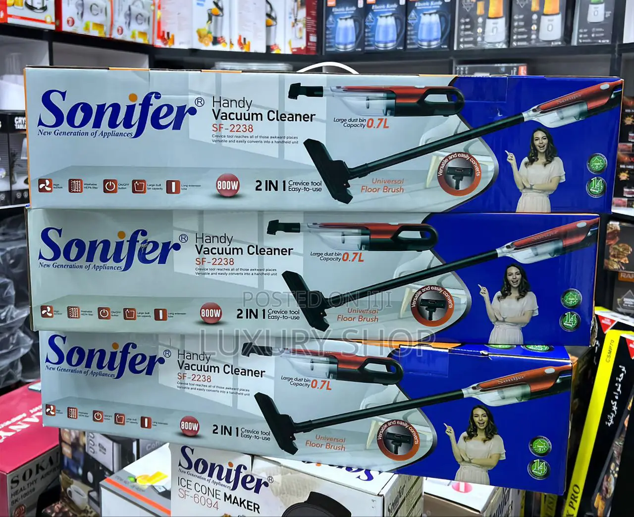 Handy Vacuum Cleaner (2-in-1 Handheld)