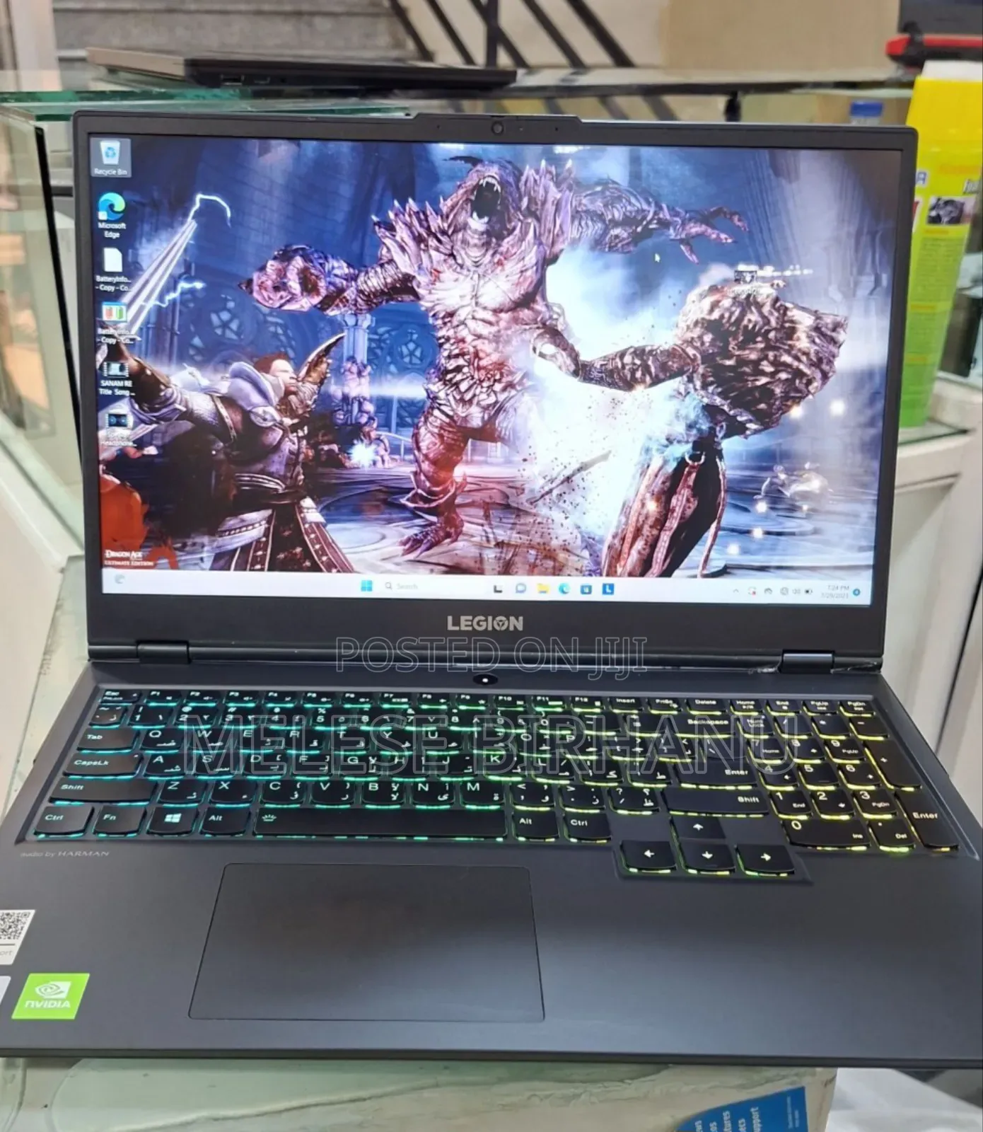 New Laptop Lenovo Legion 5 16GB Intel Core I7 SSD 512GB