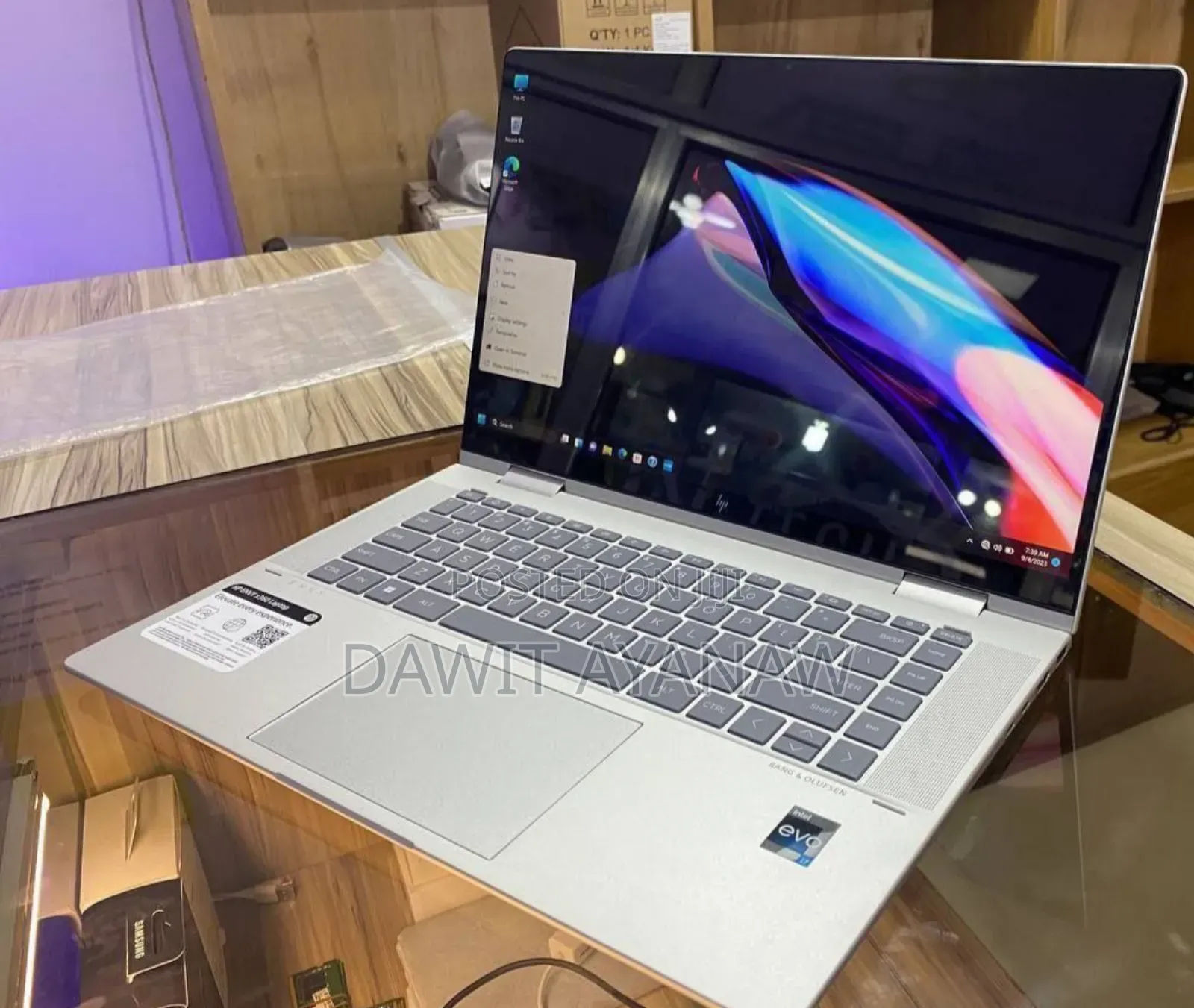 New Laptop HP Envy X360 16GB Intel Core I7 SSD 1T