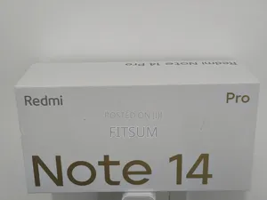 New Xiaomi Redmi Note 14 Pro+ 256 GB Black