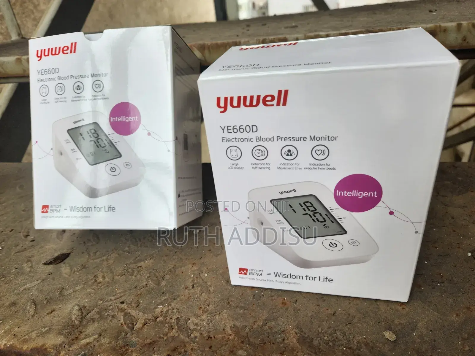 Yuwell New Blood Pressuer Monitor弓走brand New Bp Monitor