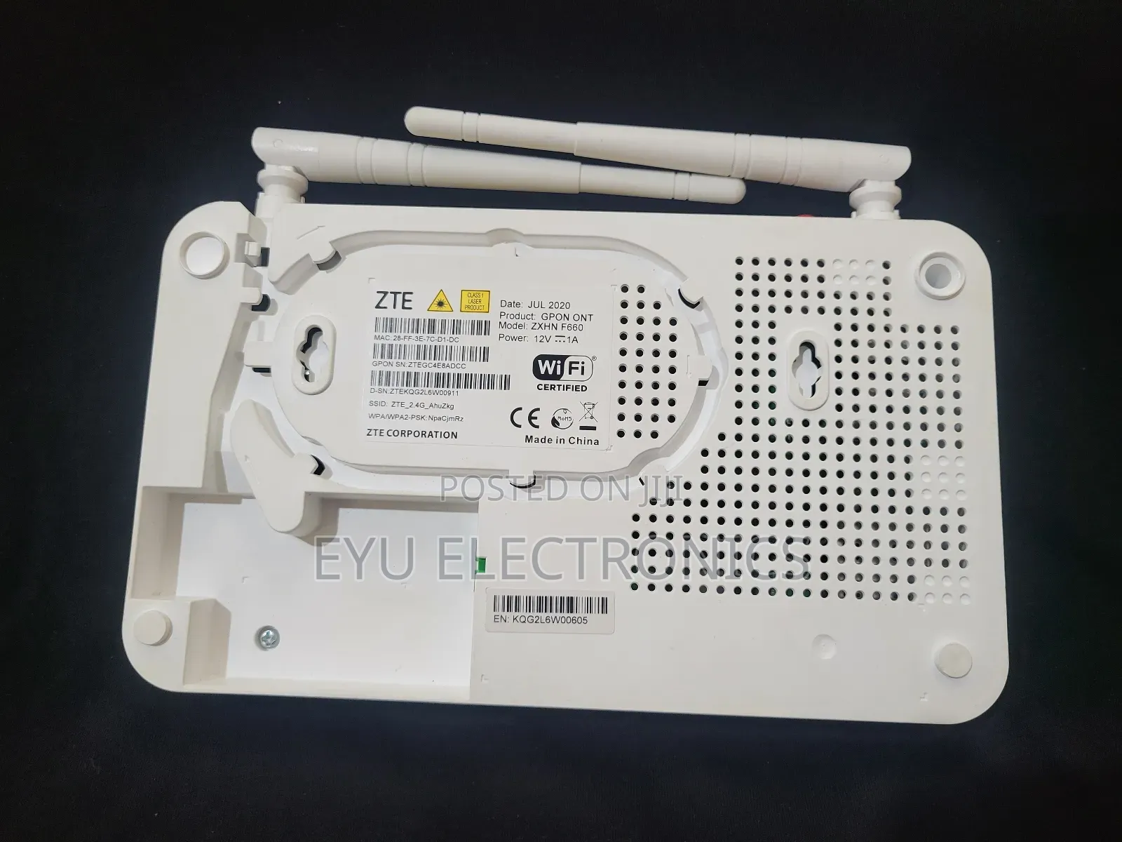 Zte Gpon Fiber Router