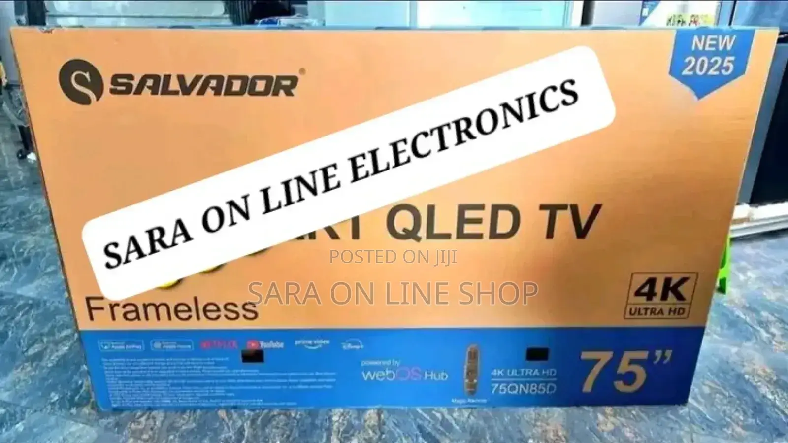 Salvador 75" Qled Framless Tv