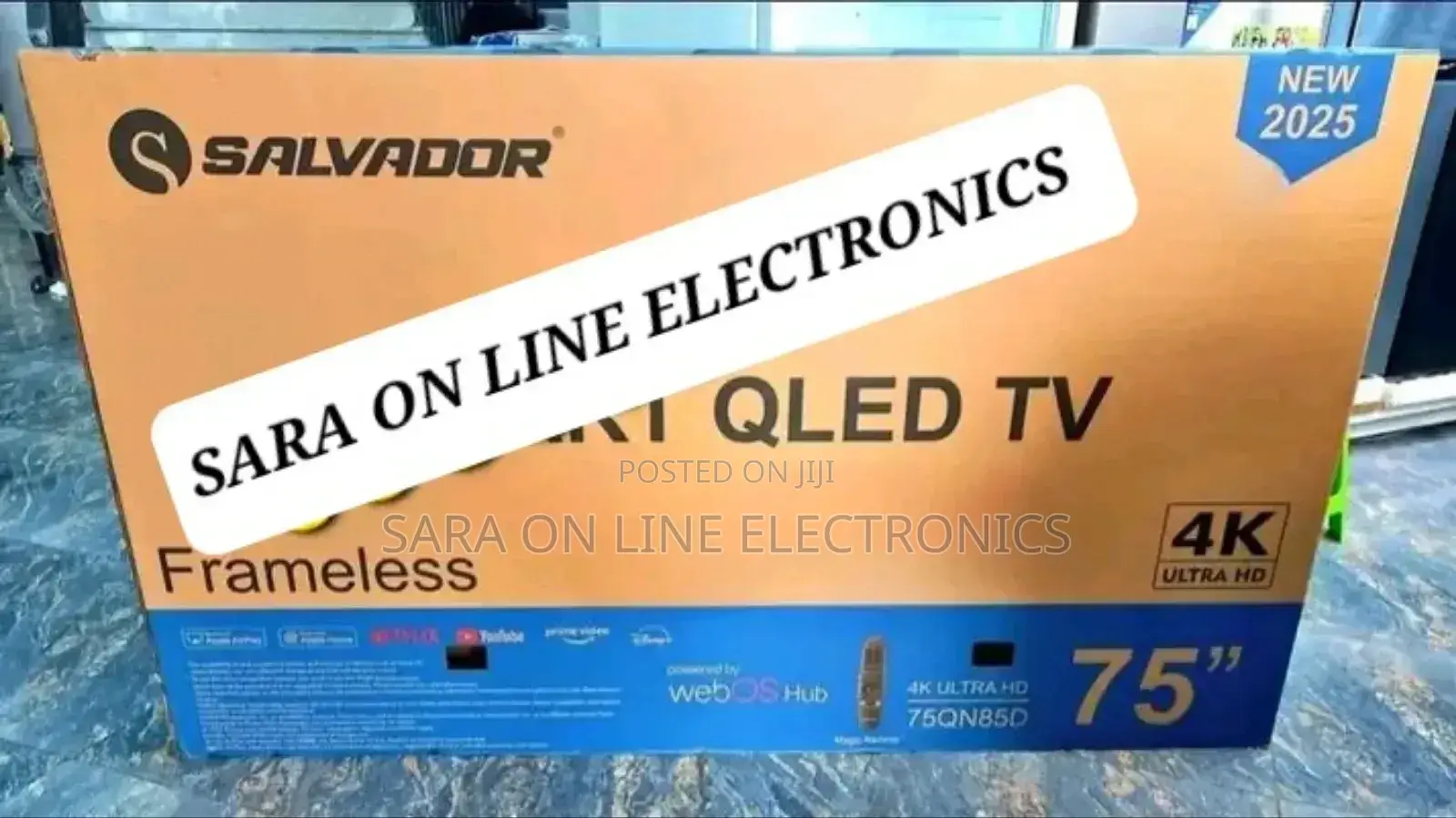 Salvador 75" Qled Framless Tv