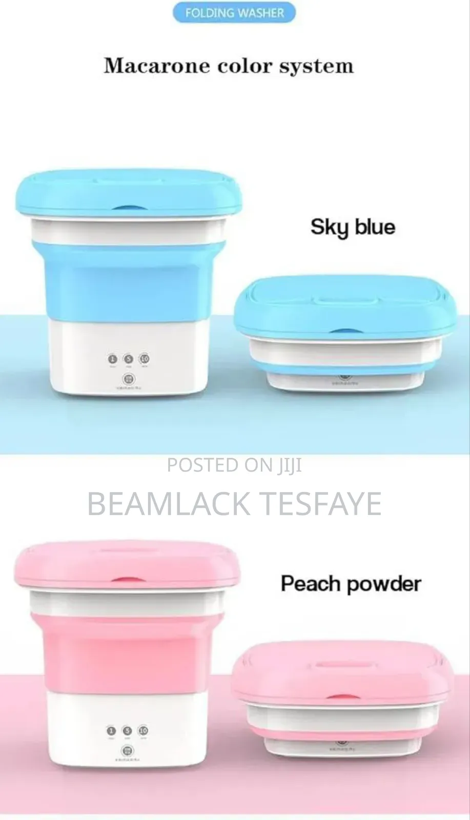 Mini Foldable Washing Machine