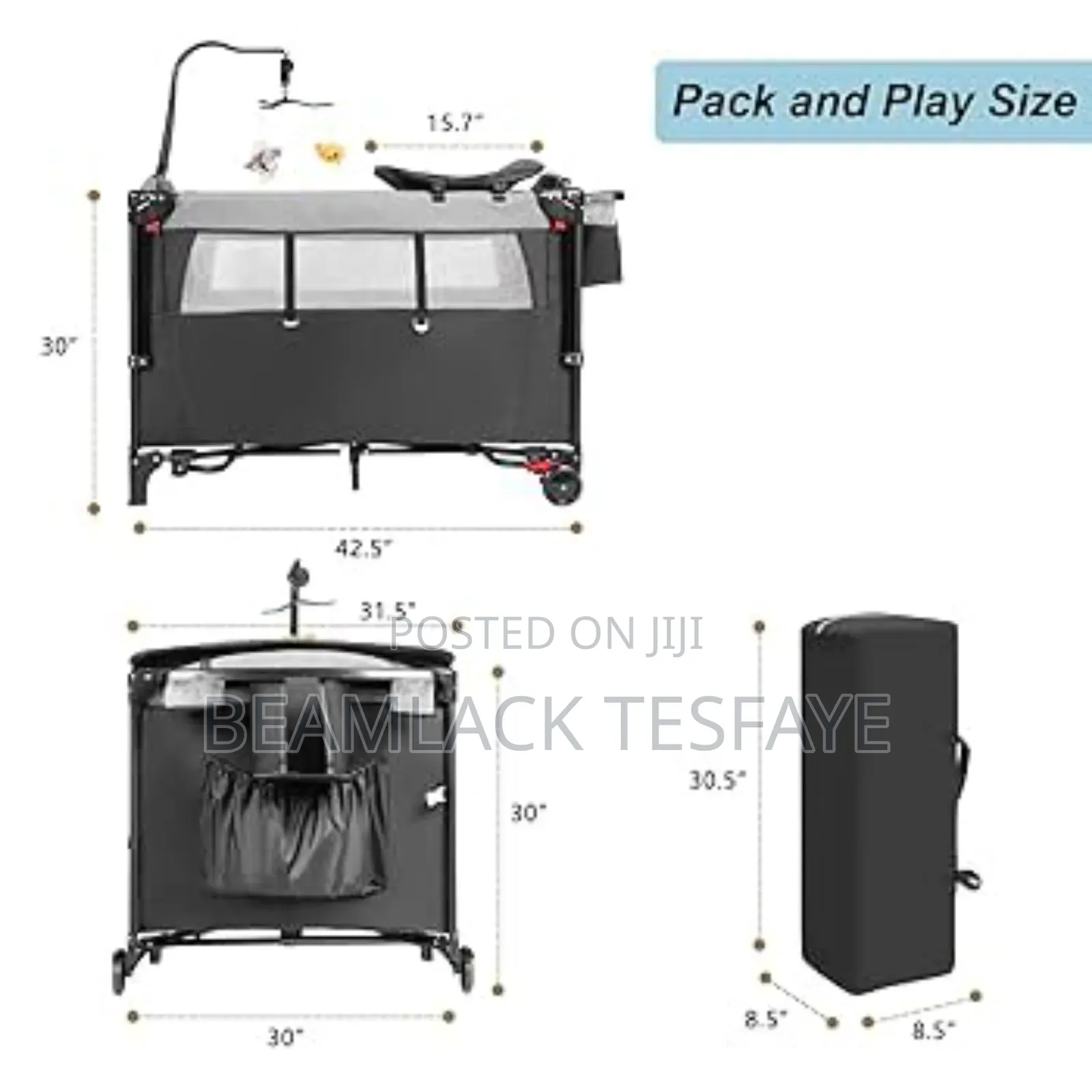 European Standard Foldable Multifunctional Baby Playpen