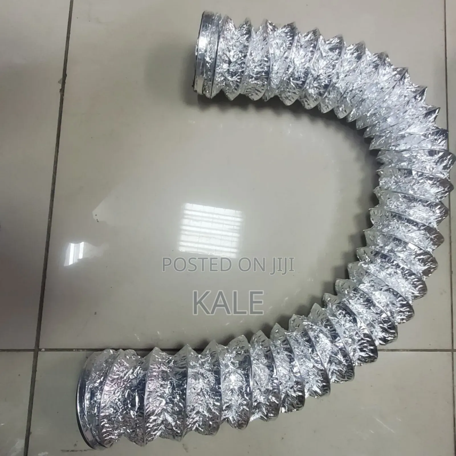 This Material Is an Insulated Flexible Aluminum Duct.