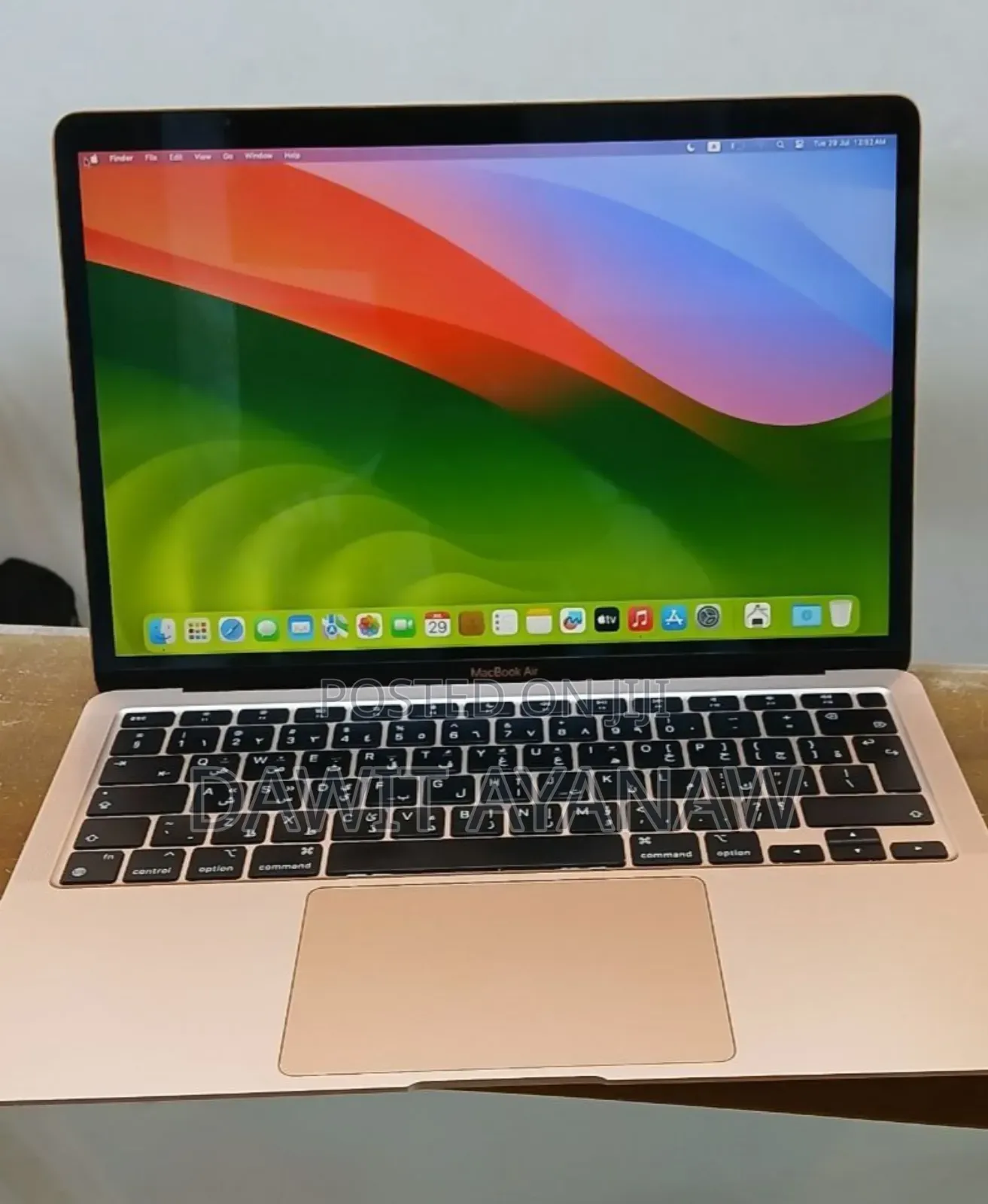 New Laptop Apple MacBook Air 2020 M1 8GB Apple M1 SSD 256GB