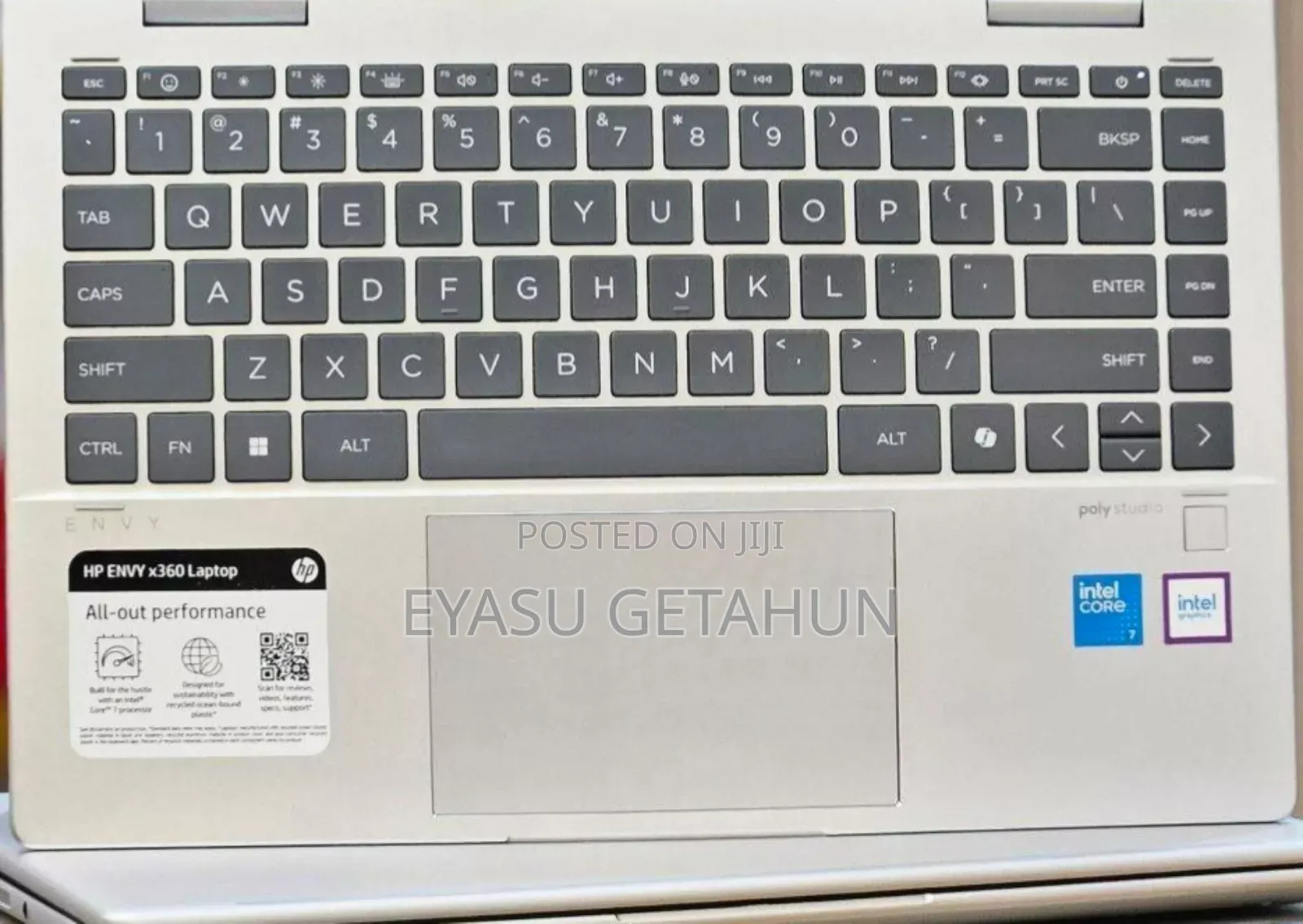 New Laptop HP Envy X360 16GB Intel Core I7 SSD 1T