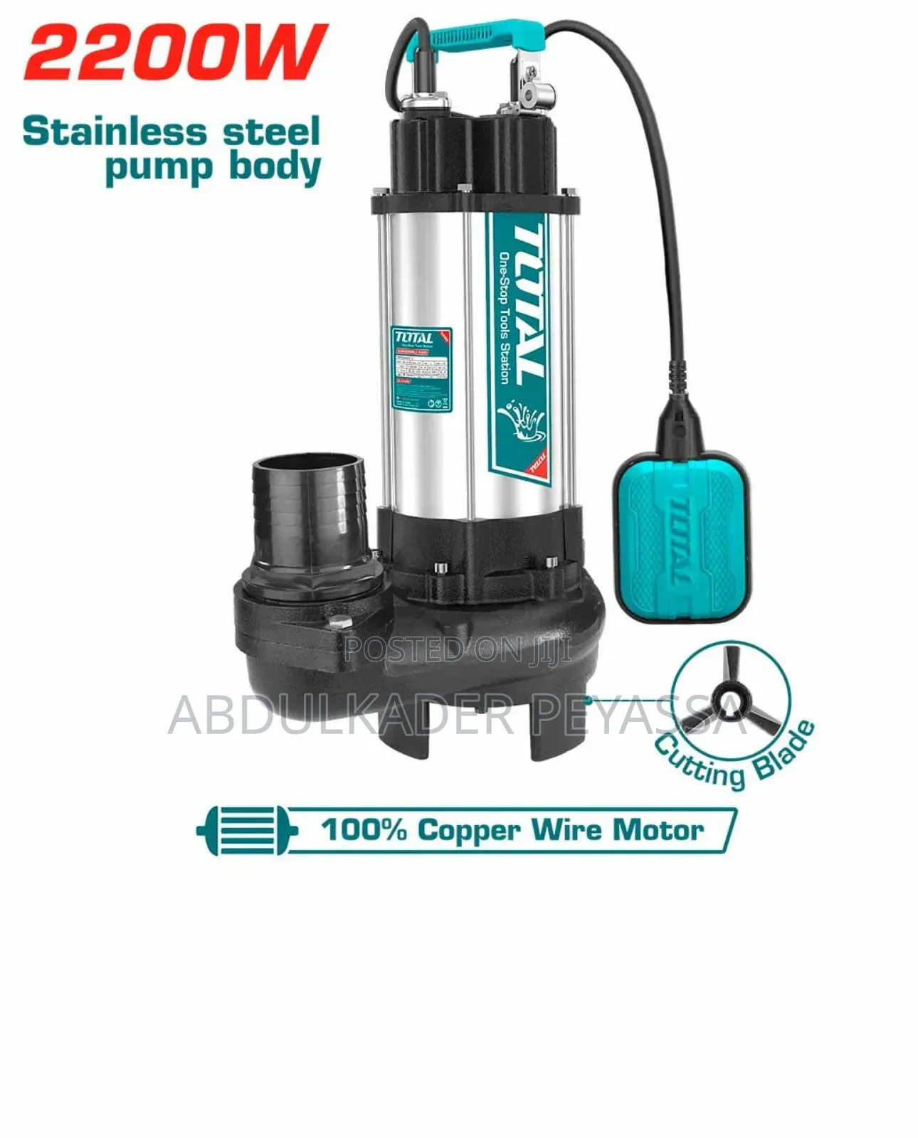 Total Sewage Sumersible Pump(For Dirty Water