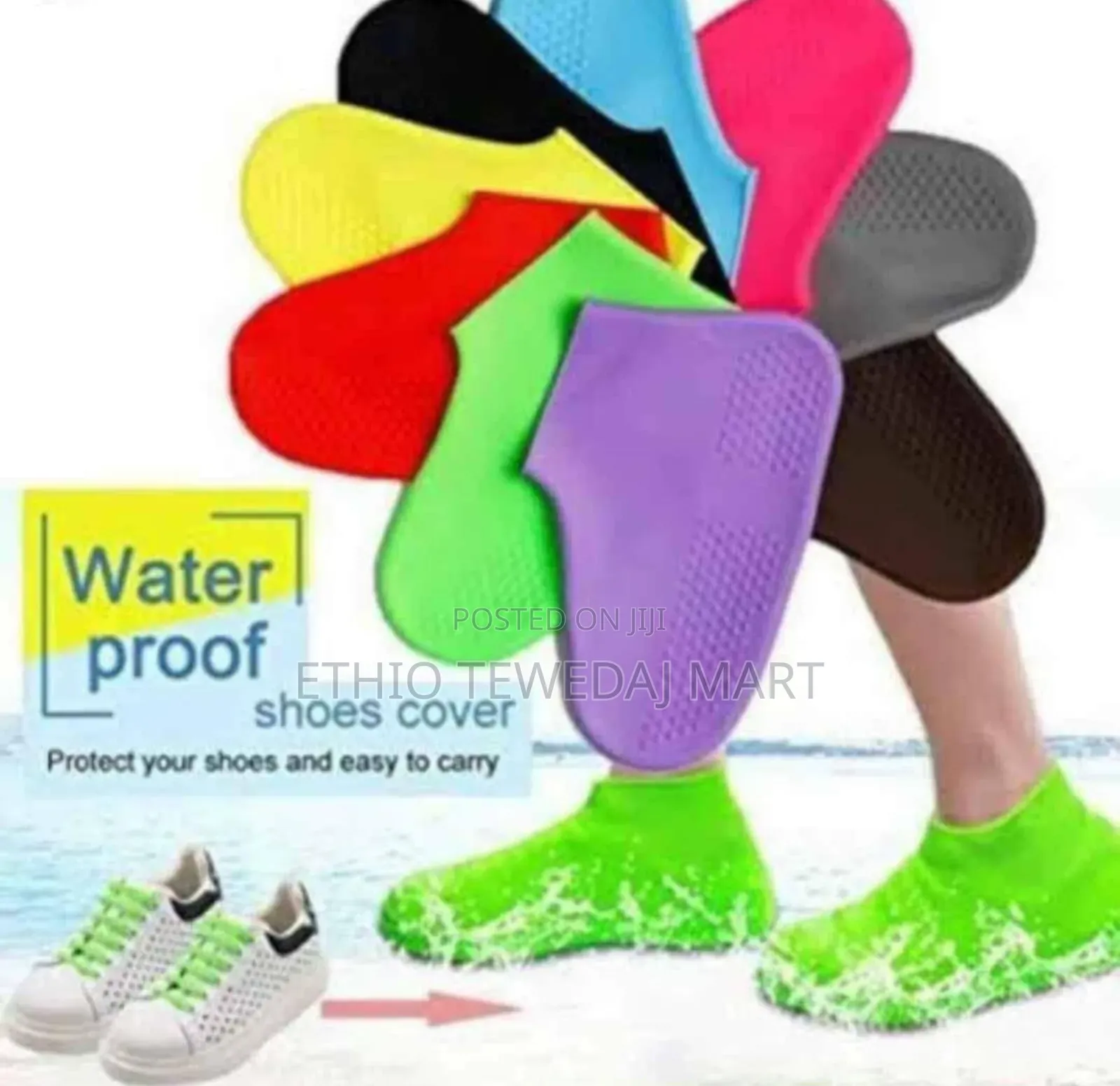 Reusable Waterproof Rain Waterproof Silicone Shoes Covers