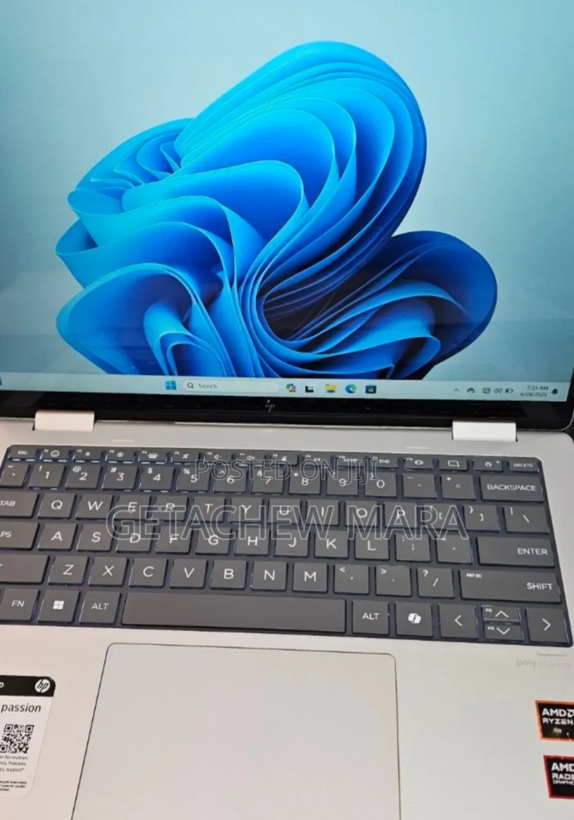 New Laptop HP Envy X360 16GB AMD Ryzen 5 SSD 512GB