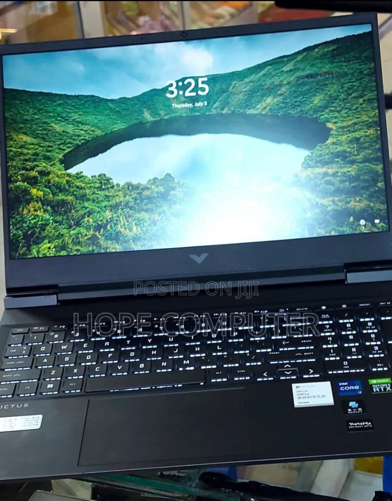 New Laptop HP Victus 16 16GB Intel Core I7 SSD 512GB