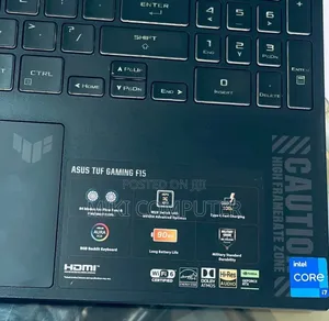 New Laptop Asus TUF Gaming A15 16GB Intel Core I7 SSD 512GB