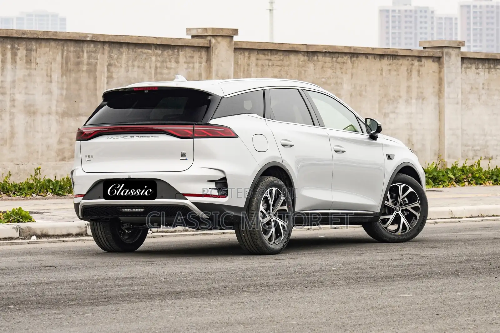 New BYD Tang DM-i 2025 White