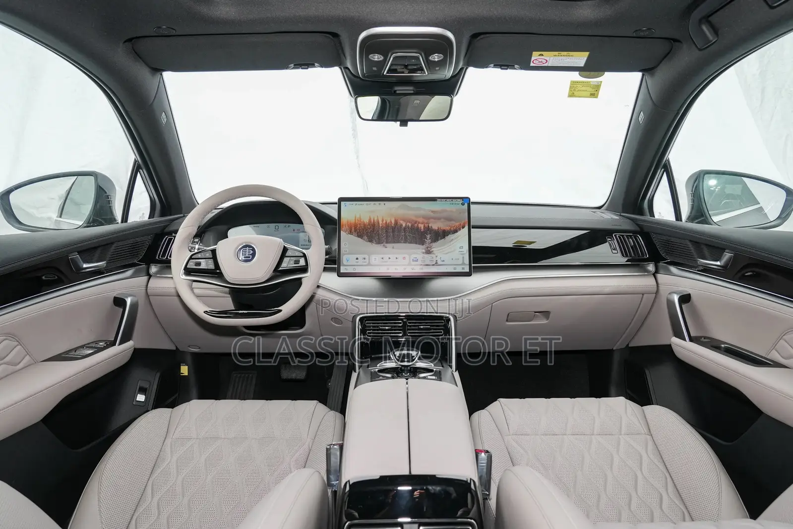 New BYD Tang DM-i 2025 White