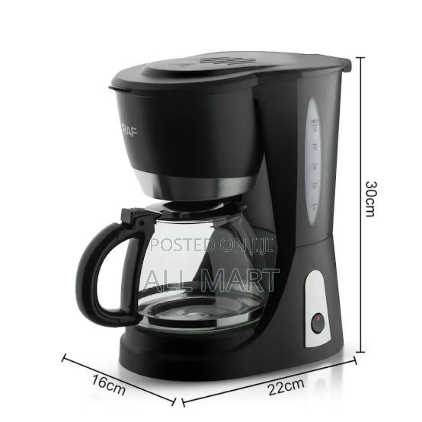 Silver Love Electrical Coffee Maker