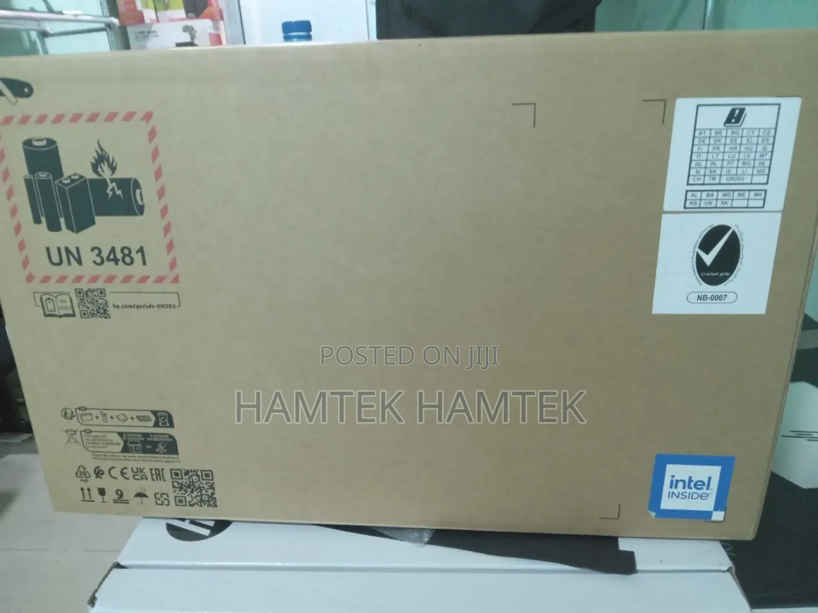 New Laptop HP 8GB Intel Core I3 SSD 512GB