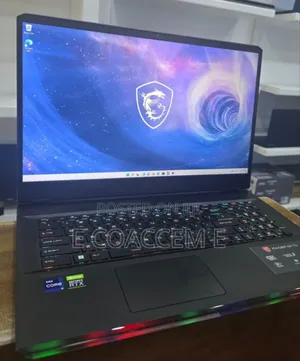 New Laptop MSI 16GB Intel Core I9 SSD 1T