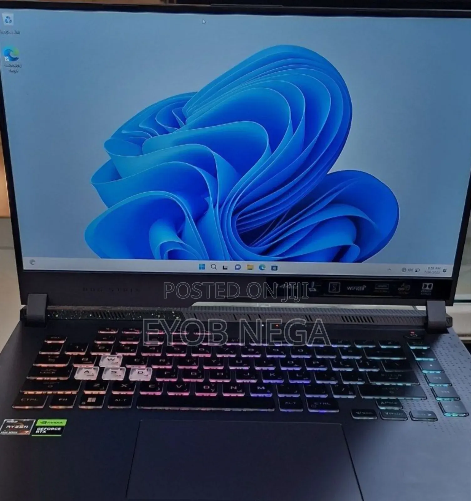 New Laptop Asus ROG Strix G15 16GB AMD Ryzen 7 SSD 1T