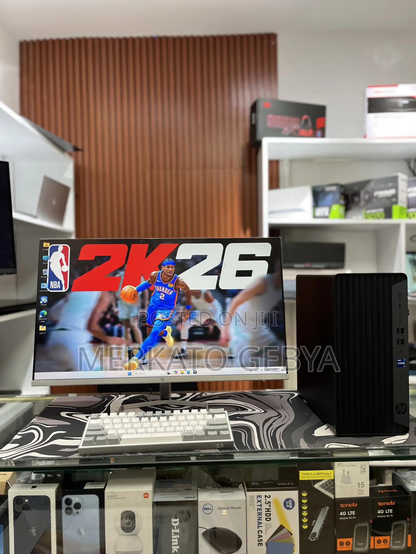 New Desktop Computer HP EliteOne 840 G9 8GB Intel Core I7 SSD 512GB