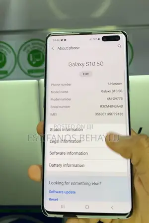 Samsung Galaxy S10 5G 256 GB Black