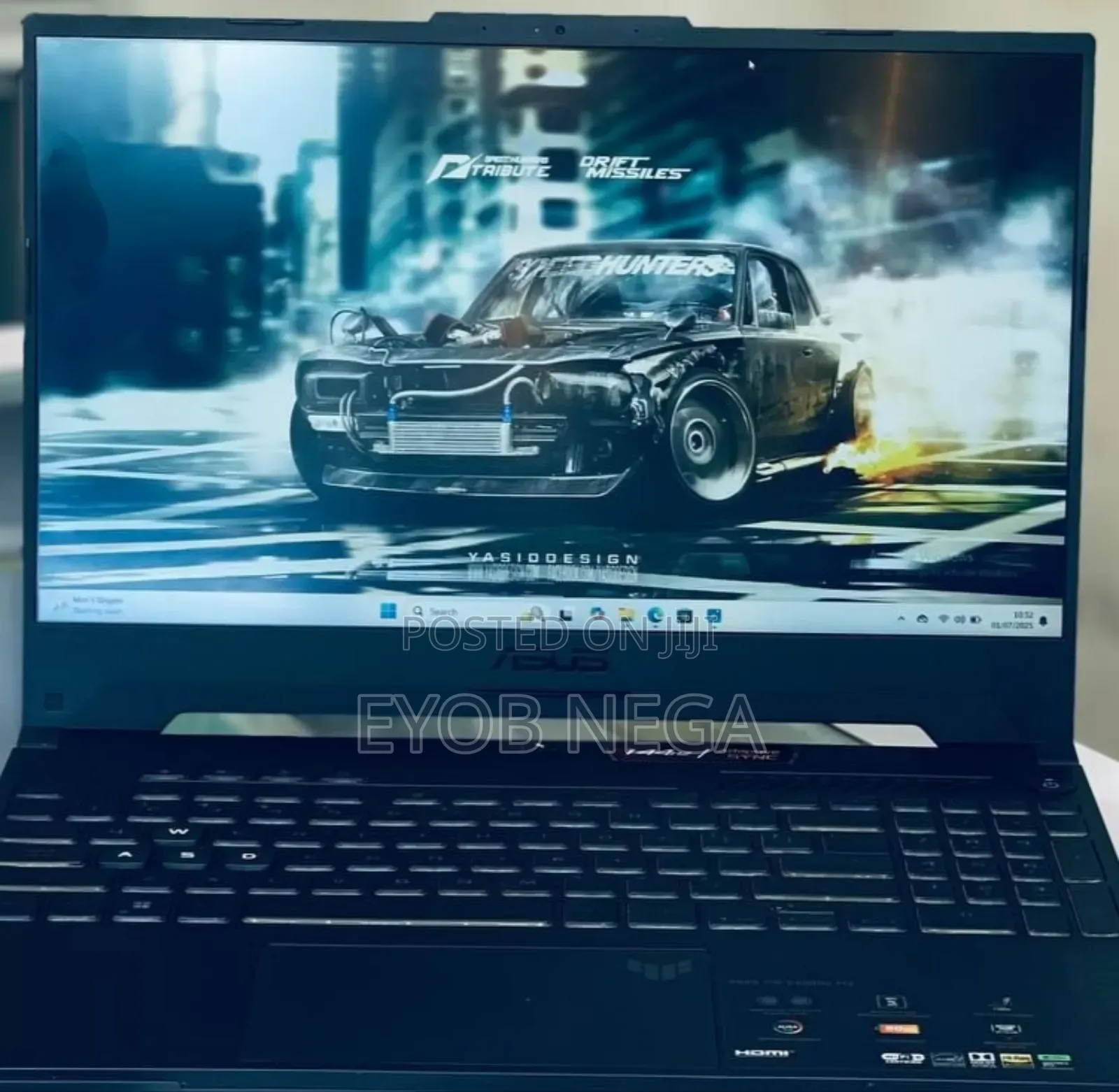 New Laptop Asus TUF Dash F15 16GB Intel Core I7 SSD 512GB