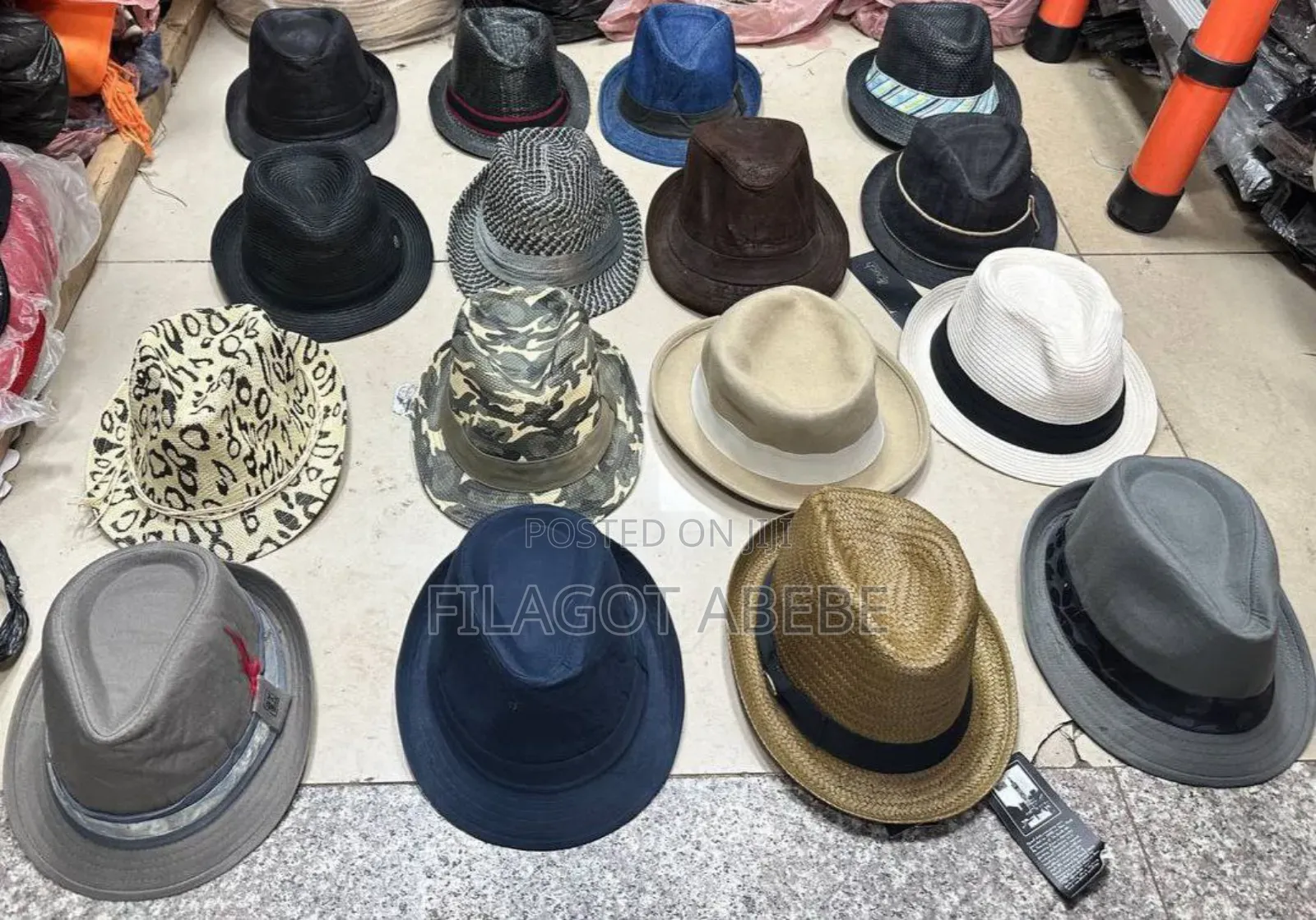 Mens Hat . Different Design and Color Options