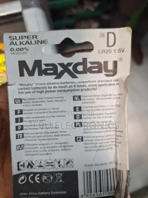 Maxday Super Alkaline Battery
